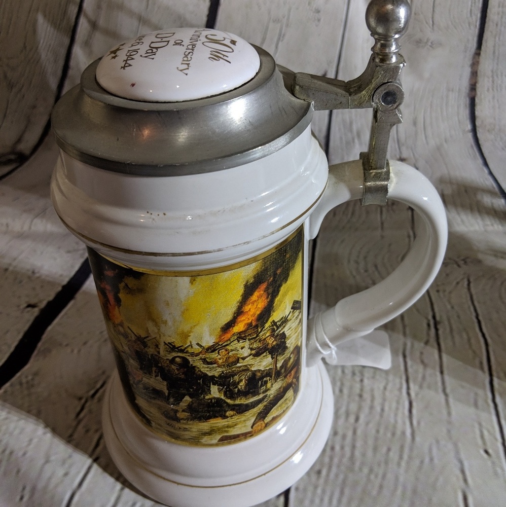 James Dietz DDay collection‎ beer stein